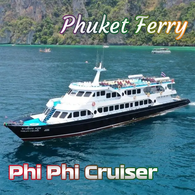 Phi Phi Cruiser Rose Ferry Boat