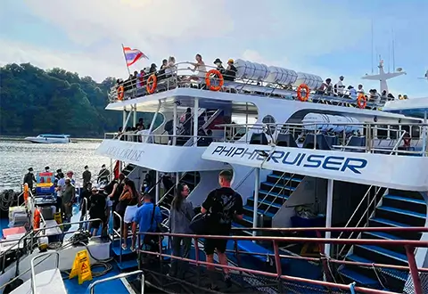 Phi Phi Cruiser Rose Ferry Boat